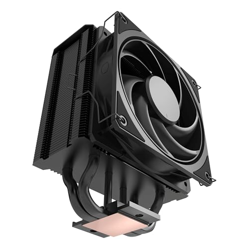 Cooler Master Hyper 212 3DHP CPU Air Cooler – Patented 3D Heat Pipe Technology, 120mm PWM High Airflow Fan, Quiet Cooling & Easy Installation, AMD AM5/AM4 & Intel LGA 1851/1700, Black