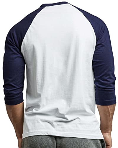 Men's Raglan Baseball Tee Shirt - Casual T-Shirts3