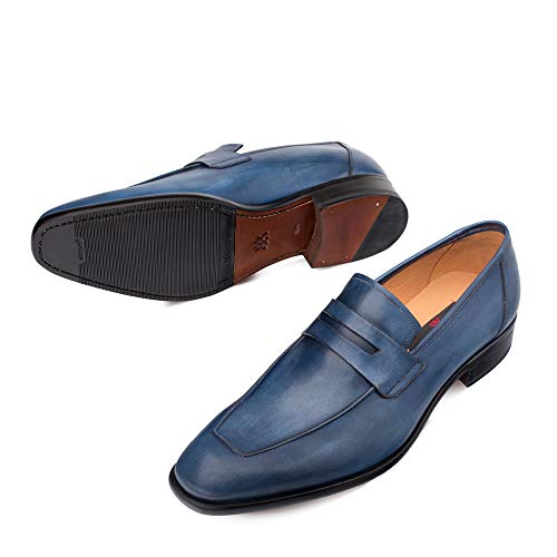 Image of Mezlan - Newport - Men's Slip-On Dress Penny Loafer