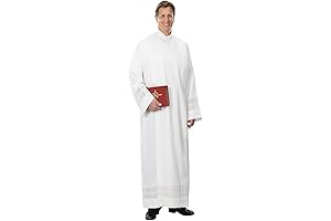 Embroidered Inset Alb