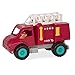 Battat – Vroom! Fire Engine Transport Toy with Movable Parts & 2 Firefighters – Classic Toddler Trucks – Kids Construction Toys – Soft Rubber Wheels – 18+ Months
