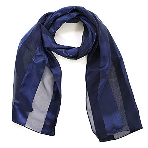 Mytoptrendz Satin Motif écharpe en mousseline Cover
