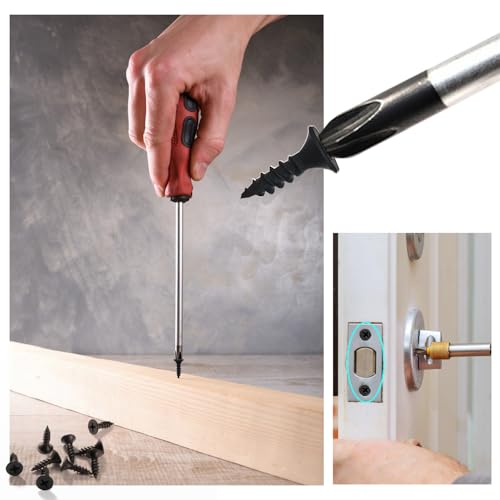 VooGenzek 150 PCS M3.5 * 16 mm Coarse Thread Point Drywall Screws, Phillips Countersunk, Plasterboard Wood Screw - Image 4