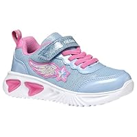 Geox Girl's Sneaker, Sky Pink, 10