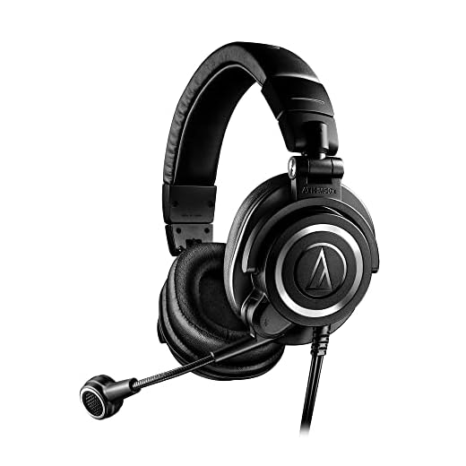 Audio-Technica ATH-M50XSTS StreamSet Professional Streaming Headset XLR/Analog (Black)
