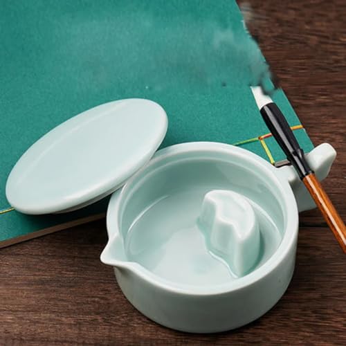 Brosse de calligraphie et peinture à l'encre d'eau chinoise avec pierre d'encre