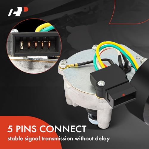 A-Premium Front Windshield Wiper Motor Compatible with Volkswagen Jetta 1993-2001, Beetle 1998-2010, Golf 1991-1997/2000-2001, Passat 1990-1997, Cabrio 1995-2002, Corrado 1990-1994, Eurovan 1993-2003 by A-premium - Image 5