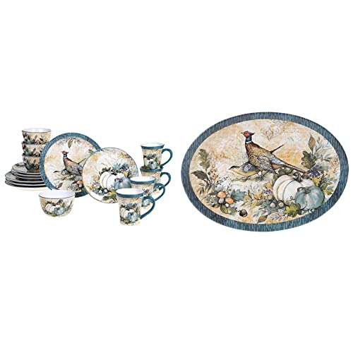 Certified-International-Harvest-Gatherings-16pc-Dinnerware-Set-Oval-Platter Certified International Harvest Gatherings 16pc Dinnerware Set Oval Platter