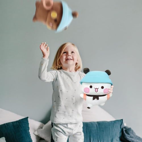 Image of Purple Beats Bubu Dudu Soft Toys | Bubu Dudu Plush | Bubu Dudu Teddy | Bubu Dudu Products (Big 35 CM)(Bag not Included)