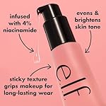 e.l.f. Power Grip Primer + 4% Niacinamide, Gel-Based & Hydrating Face Primer, Evens Skin & Brightens, Grips Makeup, Vegan & Cruelty-Free, 0.8 Fl Oz - Image 5