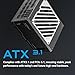 FSP MEGA TI 1650W Power Supply, 80 Plus & Cybenetics Titanium, Lambda A++, ATX3.1 & PCIe 5.1 (12V-2x6), Full Modular (MEGA TI-1650W)