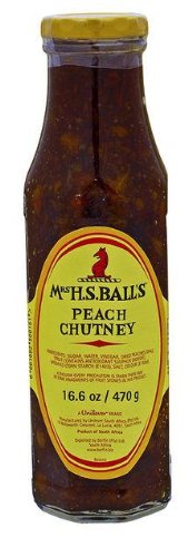 Mrs Ball's Peach Chutney, 16 oz (Pack of 4)