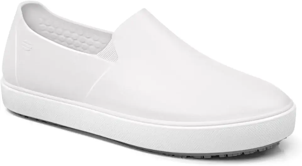 Sapato Tênis Enfermagem Antiderrapante Impermeável Limpeza Cozinha Hospitalar Ca (Branco, BR, Adulto, Numérico, 40)