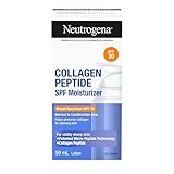 Neutrogena Collagen Peptide Moisturizer with SPF 30 Sunscreen, Daily Anti-Aging Face & Neck Collagen Peptide Cream with Micro-Peptides & SPF, 59 mL