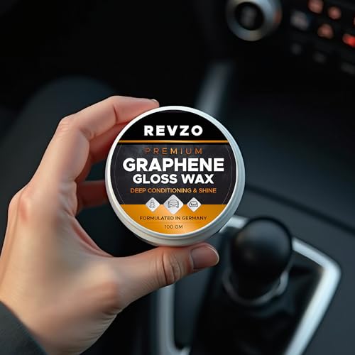 REVZO Graphene Gloss Wax 100g for Cars & Bikes - Image 6