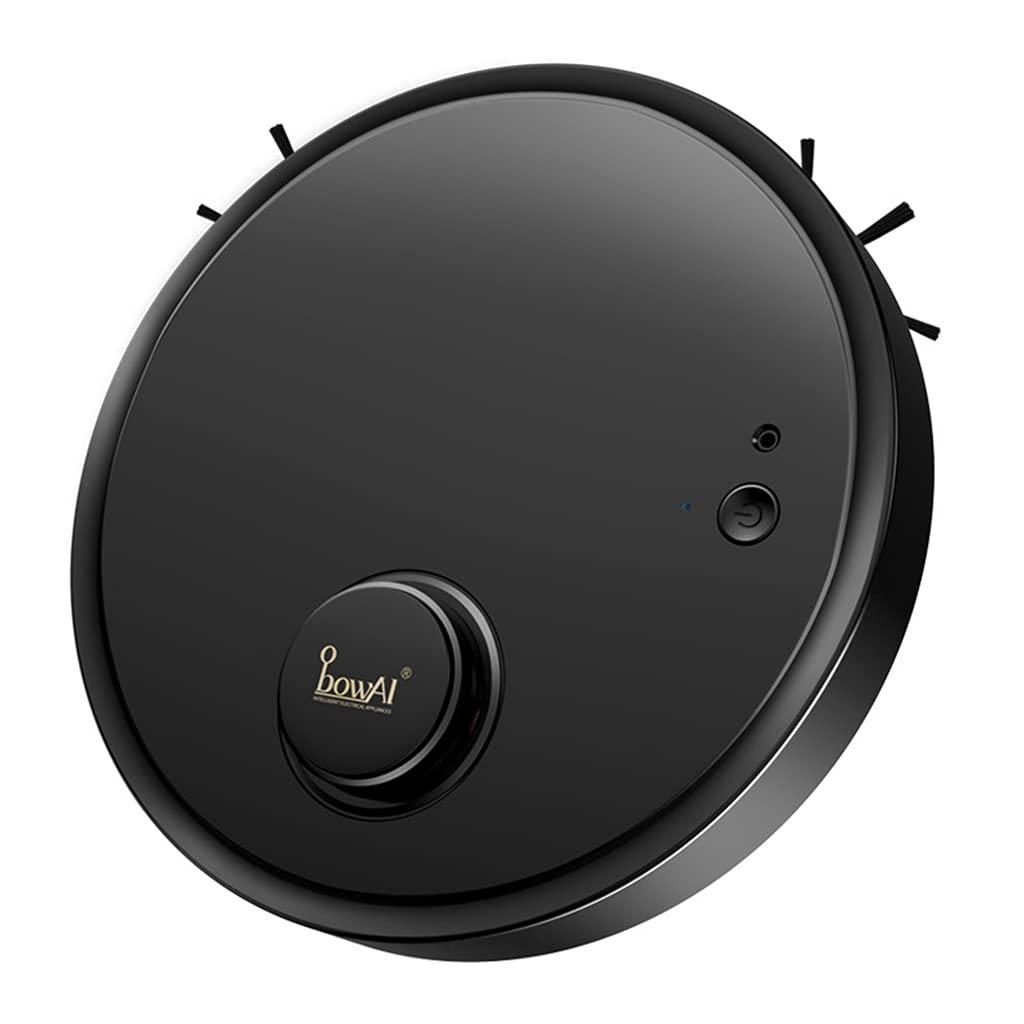 ljhnba Rechargeable Robot Vacuum Cleaners Strong Suction Robotic Super Quiet for Hardwood Floor Carpet Pet Cordless Handheld Cleaners Rechargeable