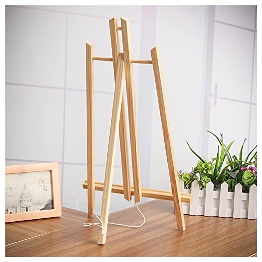 CYYLAHZX 40 cm/50 cm A4/A3 storlek bordsskiva visa bokkonstnär staffli hantverk för festdekoration