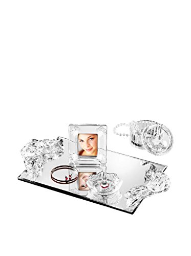 STUDIO SILVERSMITHS Crystal Jewelry Organizer 5 Piece Set