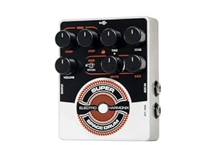 Triggers via the on-board pushbutton, an external (non-MIDI) drum pad and most clock generators Processes external sounds thru its Aux In Includes EHX9. 6DC-200 power supply, also accepts a 9V battery International products have separate terms, are s...