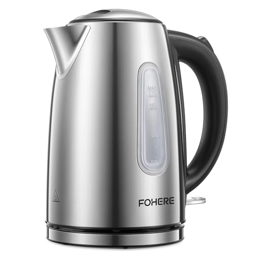 3000W Fast Boil Kettle, FOHERE Stainless Steel...
