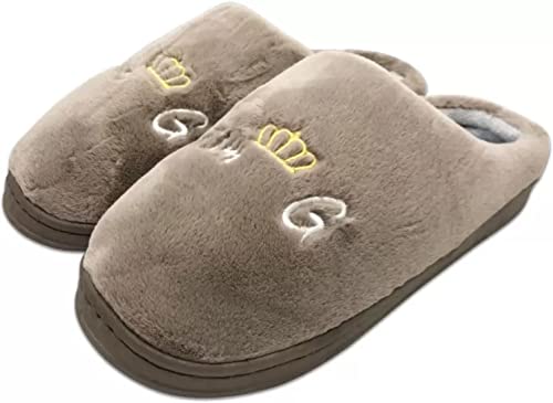 Image of INFISPACE Men and Women Winter Flip Flops Carpet Slippers for Bedrooms House Slippers