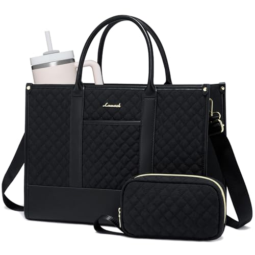 LOVEVOOK Quilted Laptop Bag
