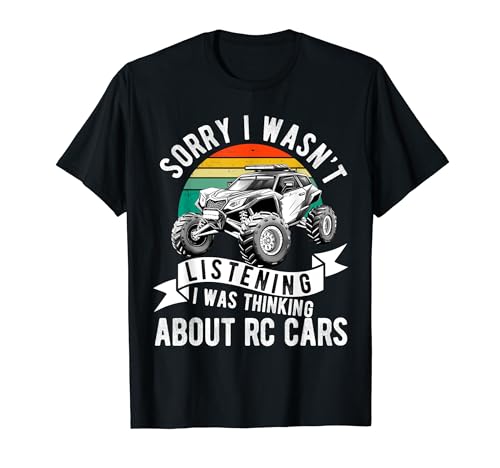 RC Car Racing Control remoto Car Racer Hombres Niño Marido Camiseta