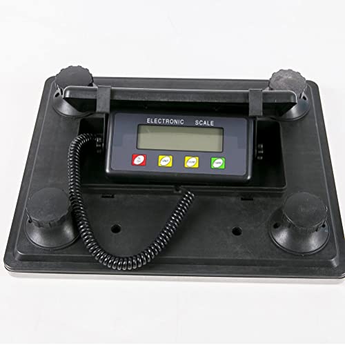 Báscula digital comercial portatil 200kg plataforma miniatura 4