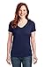 Hanes Ladies Nano-T Cotton V-Neck T-Shirt