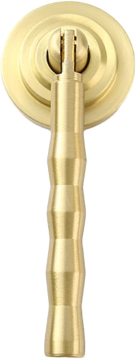 Tnbccxn 35*95*10Mm Cabinet Handles, Cabinet Handles,Door Knobs Brass Water Drop Pendant Handle Full Copper Handle(35 * 95 * 10Mm)