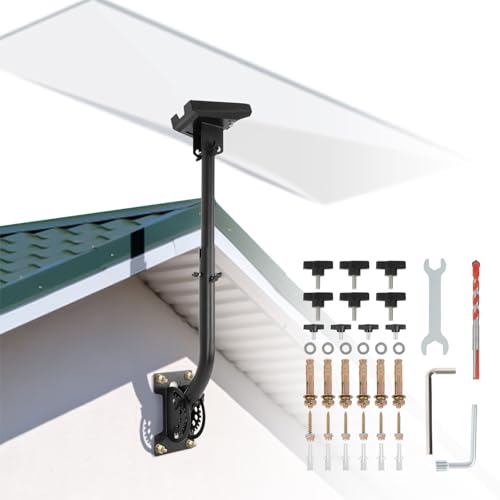 Starlink Gen 3 Mount, Heavy Duty Wall/Roof Mounting Bracket Kit, Adjustable Standard Pole Mount with Gen 3 Pipe Adapter Compatible with V3 Starlink Standard Dish