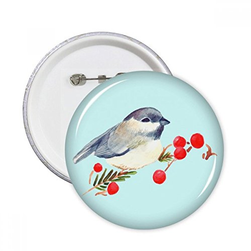 Pins oiseaux Magpie Grayhead pour personnaliser vos vestes et sacs au quotidien