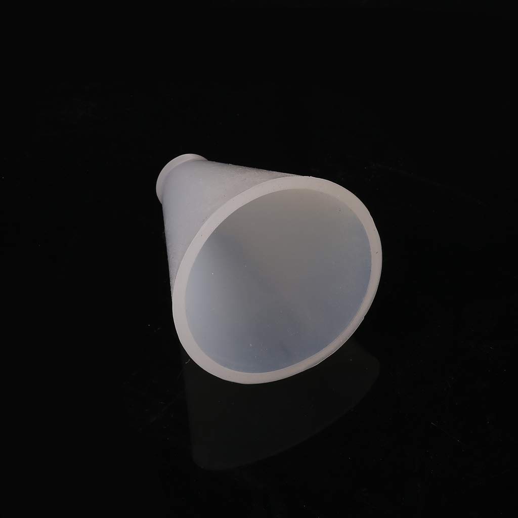 Gcroet Lot De 4 Moules Silicone Géométrique 3D Pyramide Cône – Idéal Pour Porte-Bagues Et Bijoux En Résine Époxy