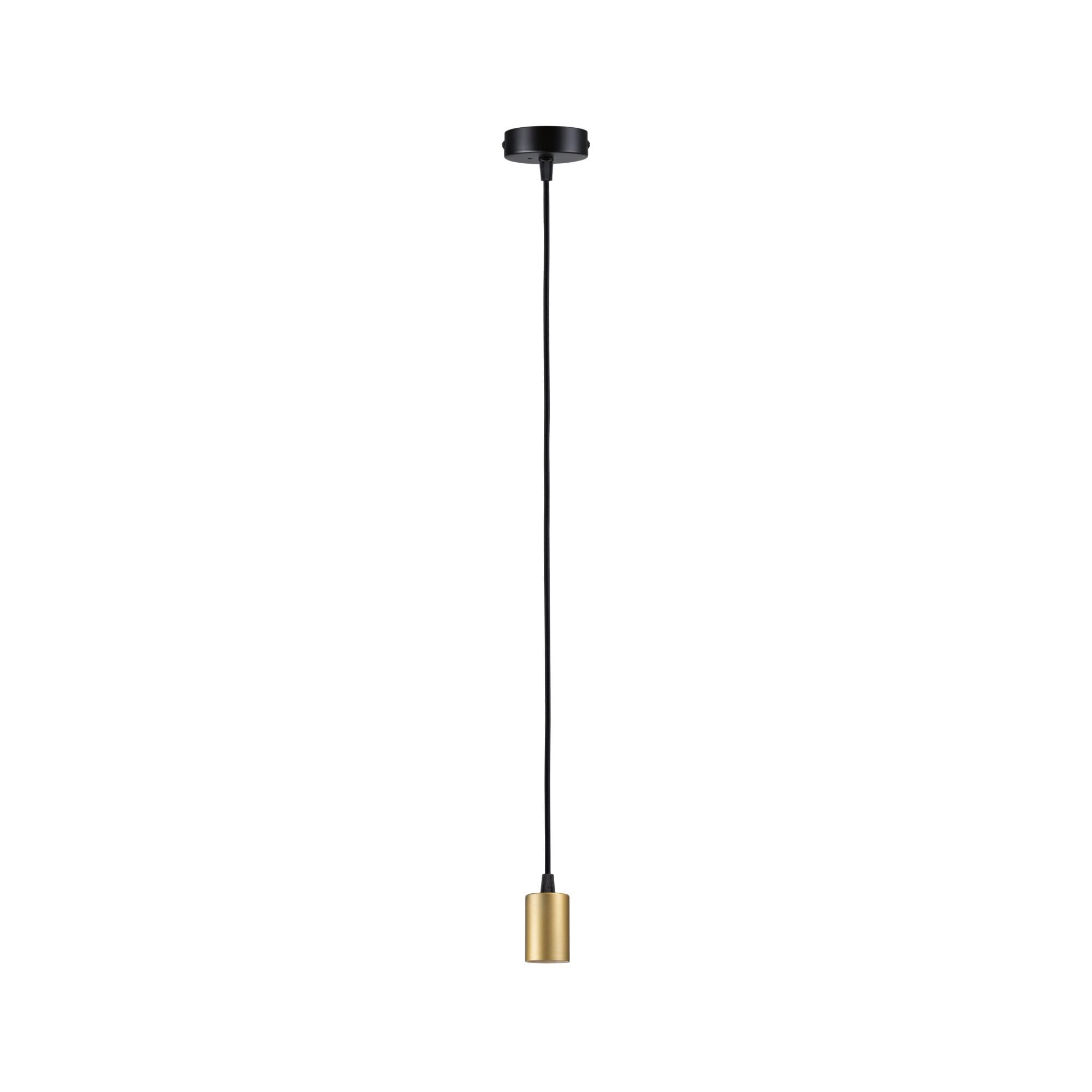 Paulmann 71134 luminaire Ravi IP44 E27 max. 60W Black matt, Gold Pendant lamp not Included