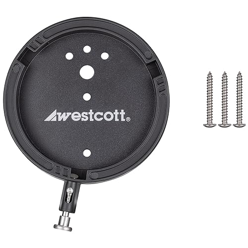 Image of Westcott Float Wall Mount Speedring by Lindsay Adler - Store and Organize Softboxes, Light Modifiers, and Reflectors in Photo Studios (Bowens)