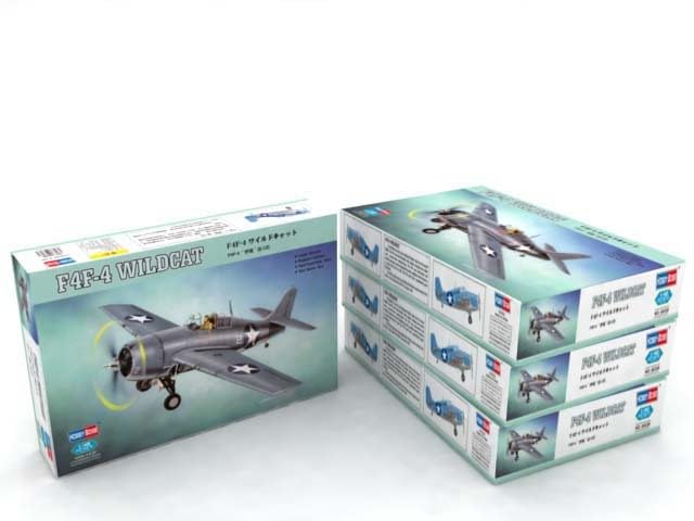 プラモデル完成機　1/48　F4F-4ワイルドキャット 1/48グラマン F4F-4 ワイルドキャット 完成品｜艦船模型の販売