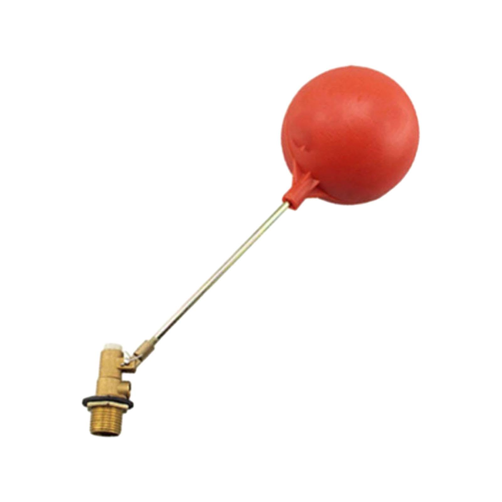 kowaku Vanne à flotteur pour réservoir d'eau, vanne à flotteur en laiton, interrupteur à bille flottante pour petits étangs de piscine, 1 pouce DN25