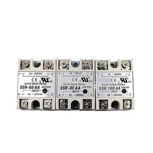 Relais semi-conducteur SSR 80AA résistant aux vibrations pour environnements difficiles