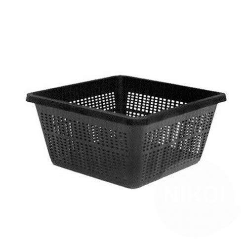 Cestello Per Piante Oase Quadrangolare - Nero, Resistente E Dall'Aspetto Naturale Per Laghetti E Giardini - Foto 4