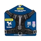 PetSafe Easy Walk Comfort No-Pull Dog Harness Full-Body Padding - Better Walks on The First Use - 5 Points of Adjustment Large, Black