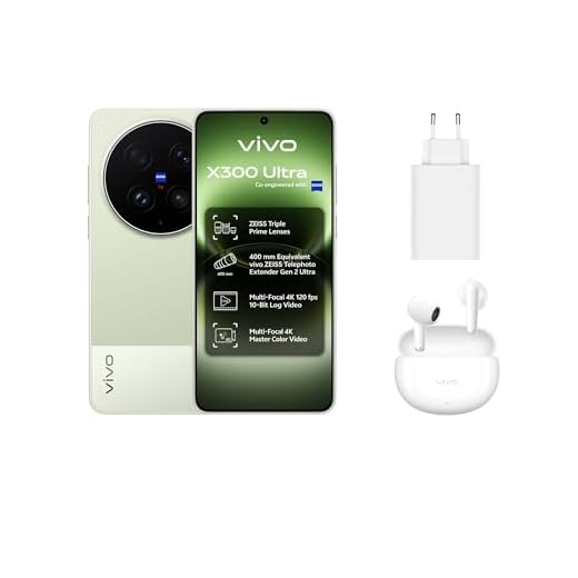 vivo Smartphone X300 Ultra 16GB+1024GB & BUNDLE,Fotocamera ZEISS 200MP (14-35-85 mm), Video 4K 120fps, Display 2K, Batteria 6600 mAh, Snapdragon 8 Elite Gen 5 (Steppe Green, X300Ultra)
