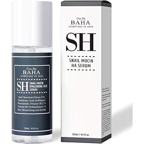 Cos De BAHA Snail Mucin Power Serum 120ml w Niacinamide 2% - Morning Recovery, Remedy Skin Repair Cover