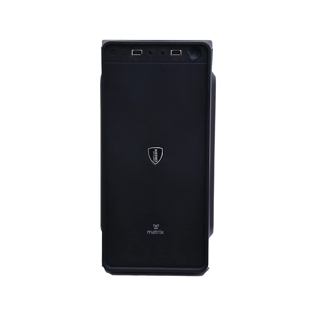 Matrix Steel Mtxcc007 Computer Case I Computer Cabinet Support Micro-Atx, Mini-Atx Power Supply, Black