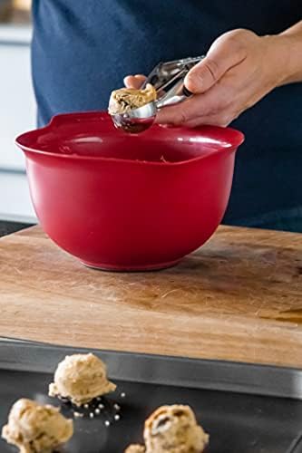 KitchenAid Universal Ice Cream Scoop with trigger, Icecream Scooper made of Sainless Steel, Onyx Black