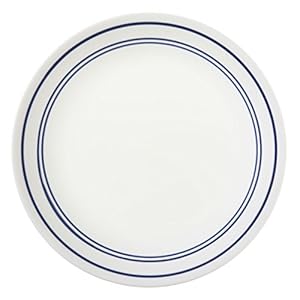 Corelle Livingware Classic Café Blue 8.5″ Lunch Plate (Set of 4)