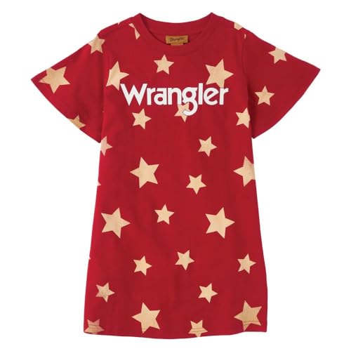 Robe western étoile rouge fille de qualité supérieure avec finitions soignées