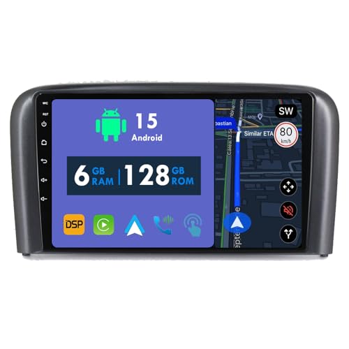 Autoradio Volvo S80 GPS Android Carplay Stéréo Bluetooth Multi