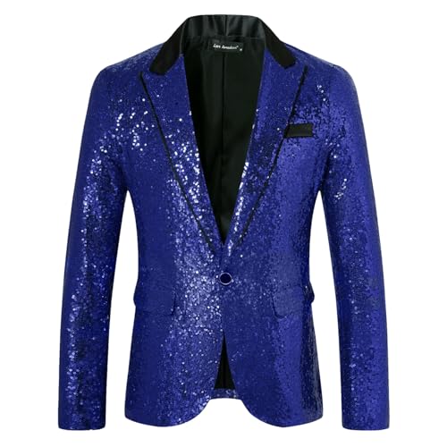 Blazer disco paillettes or pour homme veste costume de scene de fete automne hiver