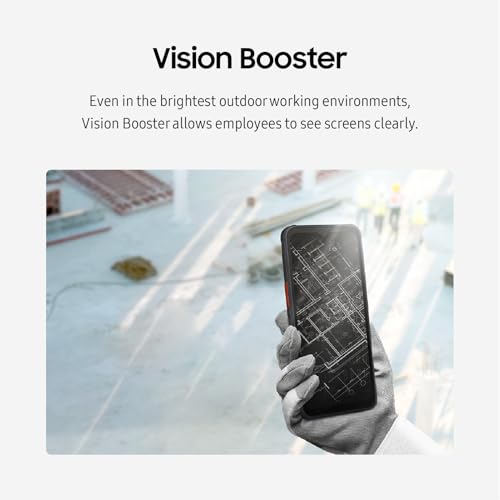 Image of Samsung Galaxy XCover7 Pro 5G and Wi-Fi 6E | Rugged (IP68 Rated) Unlocked (Verizon, AT&T, T-Mobile, US Cellular) | Dual Sim (1 Nano + 1 eSIM) |128 GB | US Version (2025 Model) | Black (SM-G766UZKFN14)