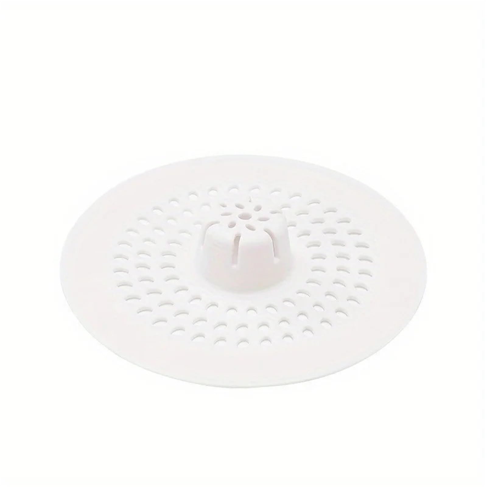Baynopurin Milky Sink Strainer Waste 5Pcs Silicone Shower Sink Drain Filter